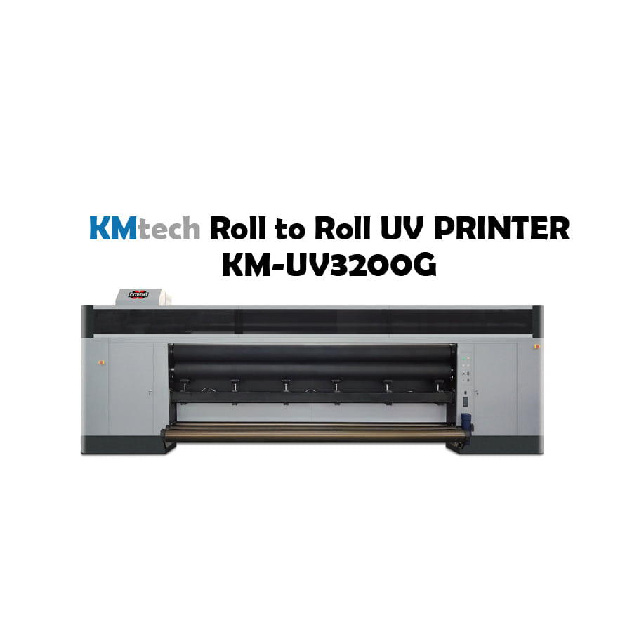 KMtech Roll To Roll UV INKJET PRINTER            KM-UV3200G